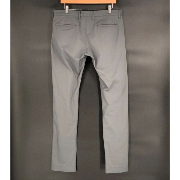 J.Crew Men's Slim Fit Tech Chino Pant 34x34 Gray Moisture Wicking Sun Protection - Picture 2 of 11